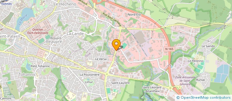 localisation de l'entreprise CONCEPTANCE à VANNES