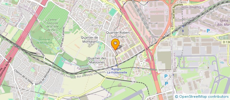 localisation de l'entreprise CONCEPTAVIA à RUNGIS