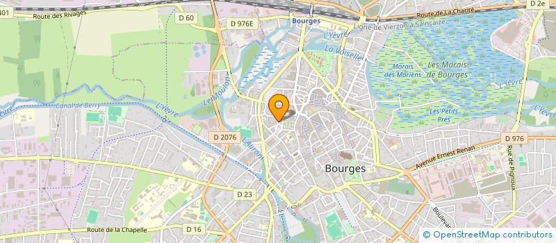 localisation de l'entreprise CONCEPTBAT  BOURGES