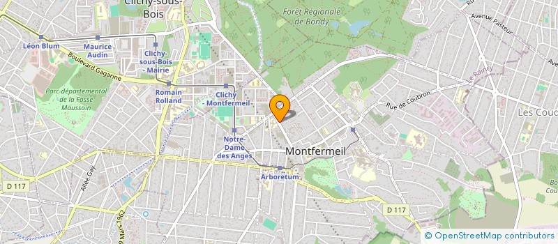 localisation de l'entreprise CONCEPTCLIM à MONTFERMEIL