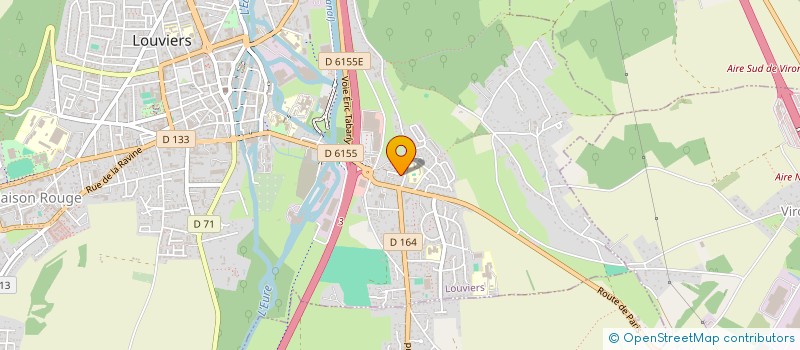 localisation de l'entreprise CONCEPTCLIM SAS à LOUVIERS