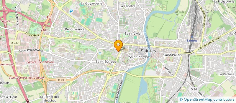 localisation de l'entreprise CONCEPTEAM FRANCE  SAINTES