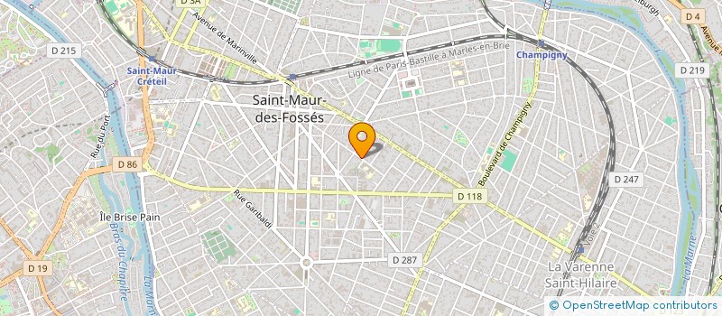 localisation de l'entreprise CONCEPTELEC à SAINT-MAUR-DES-FOSSES