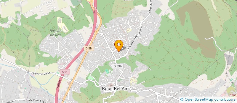 localisation de l'entreprise CONCEPTEO MECA à BOUC-BEL-AIR