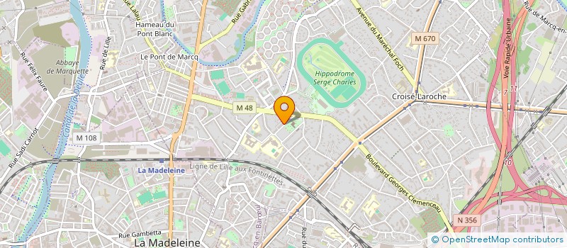 localisation de l'entreprise CONCEPTIA à MARCQ-EN-BARŒUL