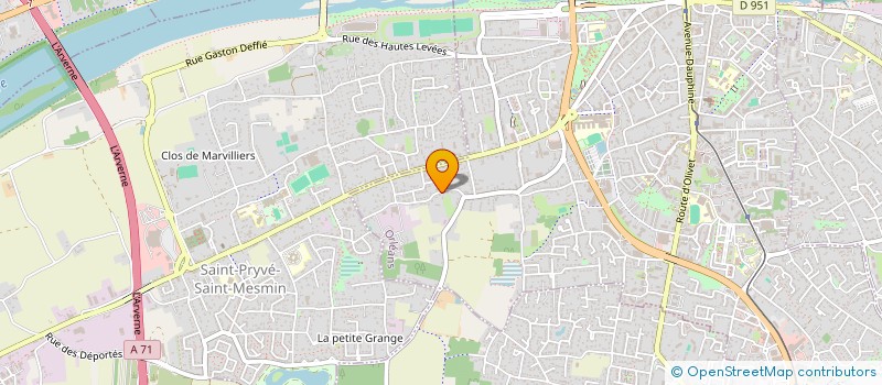 localisation de l'entreprise CONCEPTION à ORLEANS