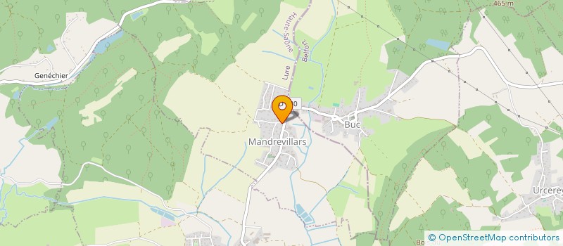 localisation de l'entreprise CONCEPTION 90  MANDREVILLARS