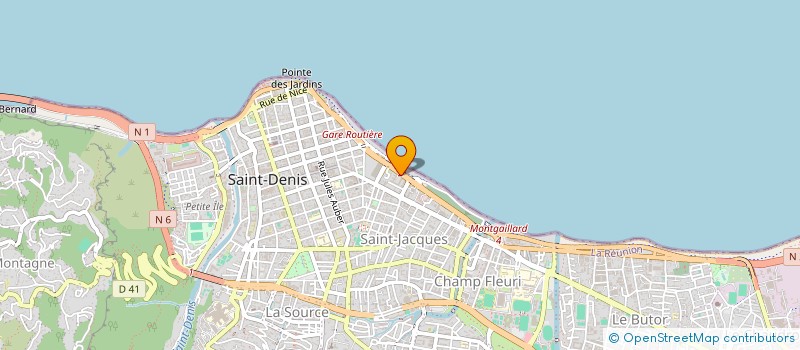 localisation de l'entreprise CONCEPTION AGENCEMENT AMENAGEMENT à SAINT-DENIS