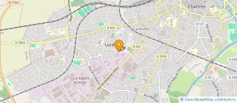 localisation de l'entreprise CONCEPTION AMENAGEMENT AGENCEMENT à LUCE