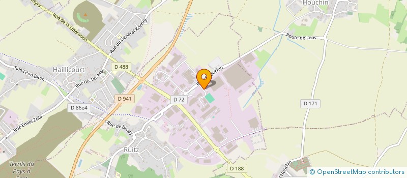 localisation de l'entreprise CONCEPTION AMENAGEMENT ORDONNANCEMENT  RUITZ