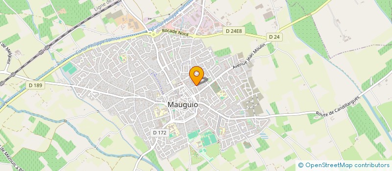 localisation de l'entreprise CONCEPTION ARCHITECTURE PATRIMOINE  MAUGUIO