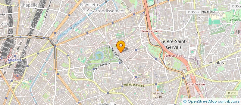 localisation de l'entreprise CONCEPTION CONSTRUCTION RENOVATION  PARIS