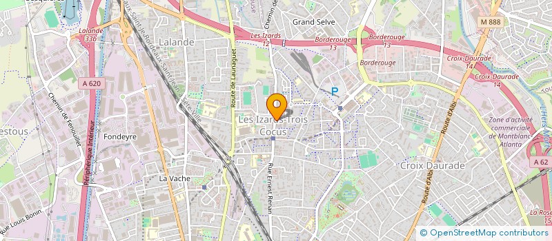 localisation de l'entreprise CONCEPTION DE L'ACCUEIL TRANSIT HABITAT  TOULOUSE