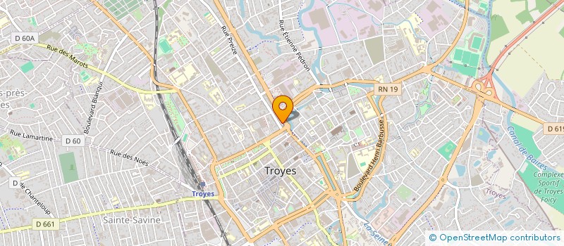 localisation de l'entreprise CONCEPTION DEVELOPP INGENIERIE INDUSTRIE à TROYES
