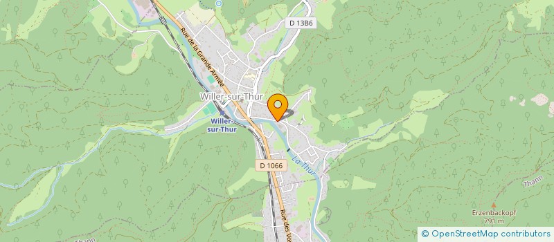 localisation de l'entreprise CONCEPTION DIFFUSION MULTI MATERIEL à WILLER-SUR-THUR