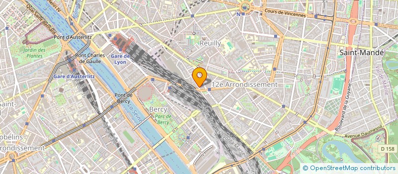 localisation de l'entreprise CONCEPTION DIFFUSION RIEM à PARIS