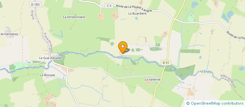 localisation de l'entreprise CONCEPTION ECOLOMIQUE  CHAMBELLAY