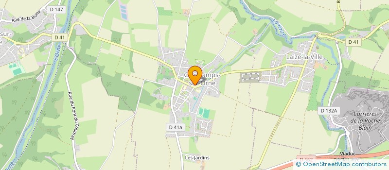 localisation de l'entreprise CONCEPTION ET DEVELOPPEMENT DE SYSTEMES à SAINT-ANDRE-SUR-ORNE