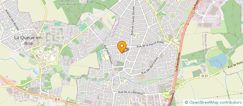 localisation de l'entreprise CONCEPTION ET INSTALLATION EN SECURITE ELECTRONIQUE à PONTAULT-COMBAULT