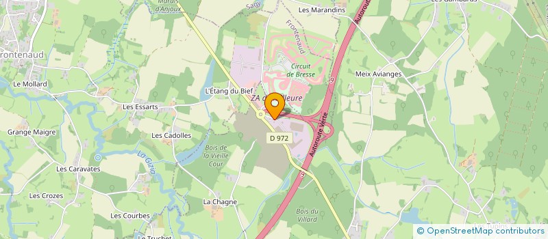 localisation de l'entreprise CONCEPTION FABRICATION OUTILS EUROPEENS à MIROIR (LE)