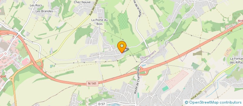 localisation de l'entreprise CONCEPTION HABITAT & MAITRISE D'ŒUVRE à ANGOULEME