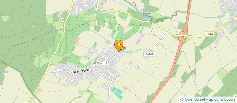 localisation de l'entreprise CONCEPTION  INGENIERIE  TRAITEMENT DES EAUX  BERRWILLER