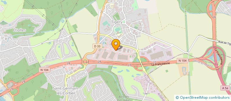 localisation de l'entreprise CONCEPTION, MATERIAUX ET OUVRAGES à SAINT-PIERRE-DU-PERRAY