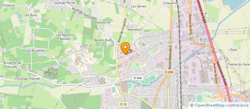 localisation de l'entreprise CONCEPTION METAL  GLEIZE