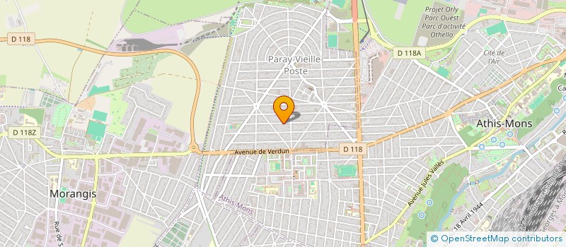 localisation de l'entreprise CONCEPTION MODERNE DU BATIMENT à PARAY-VIEILLE-POSTE