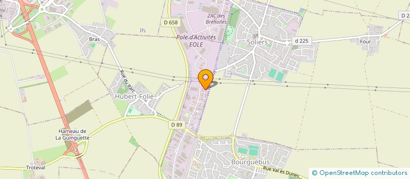 localisation de l'entreprise CONCEPTION MONTAGE MAINTENANCE  BOURGUEBUS