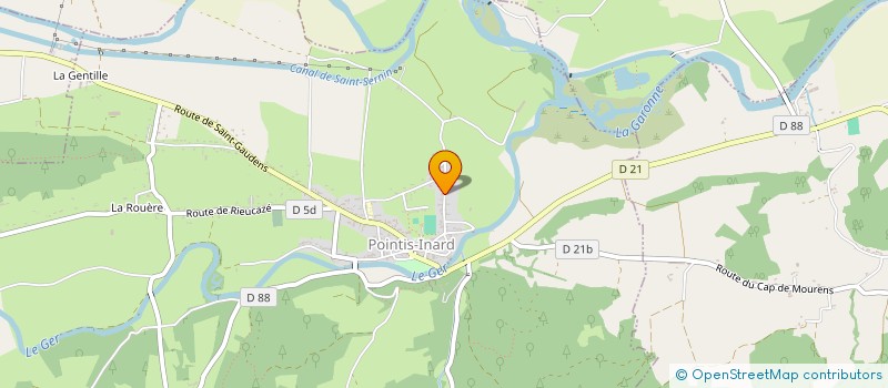 localisation de l'entreprise CONCEPTION PRESTATION SERVICE EN DESSIN DAO  POINTIS-INARD