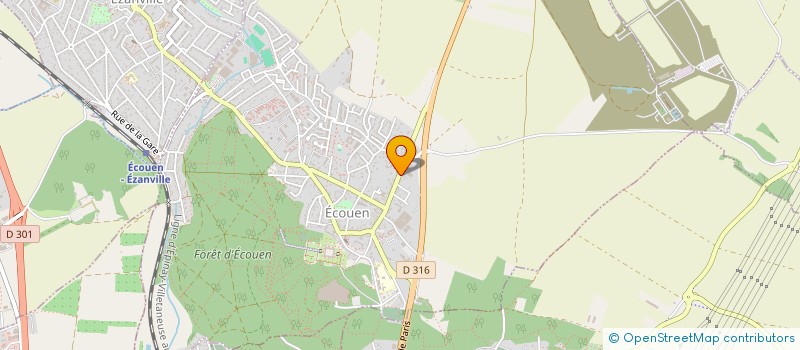 localisation de l'entreprise CONCEPTION PRESTIGE RENOVATION  ECOUEN