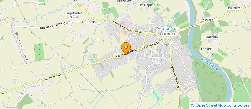 localisation de l'entreprise CONCEPTION REALISATION à VERDUN-SUR-GARONNE