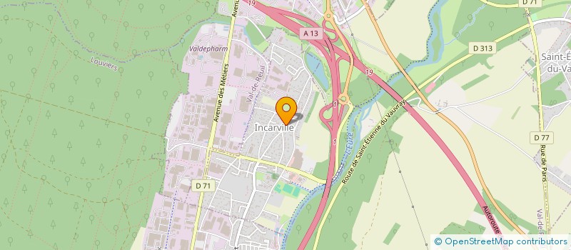 localisation de l'entreprise CONCEPTION REALISATION CONSEIL (CRC)  INCARVILLE