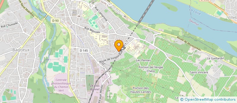 localisation de l'entreprise CONCEPTION-REALISATION-ETUDE-AMENAGEMENT TP  SOUZAY-CHAMPIGNY