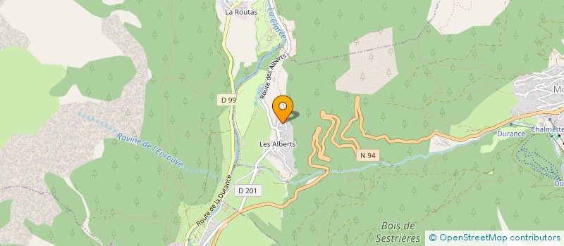 localisation de l'entreprise CONCEPTION REALISATION PROMOTION DE SPECTACLES  MONTGENEVRE