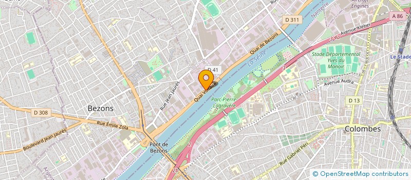 localisation de l'entreprise CONCEPTION RECHERCHE REALISATION à BEZONS