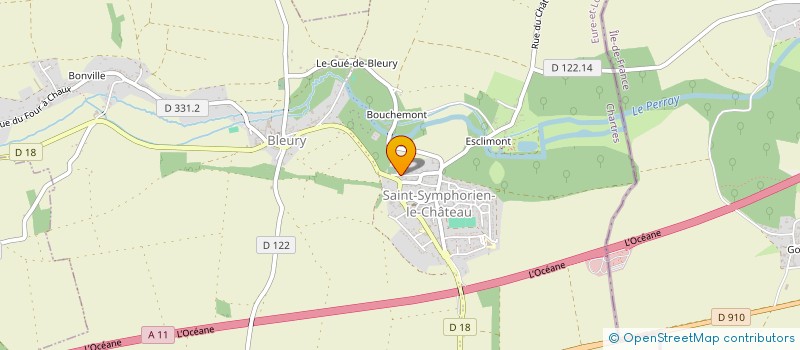 localisation de l'entreprise CONCEPTION RESEAU COMMUNICATION à AUNEAU-BLEURY-SAINT-SYMPHORIEN