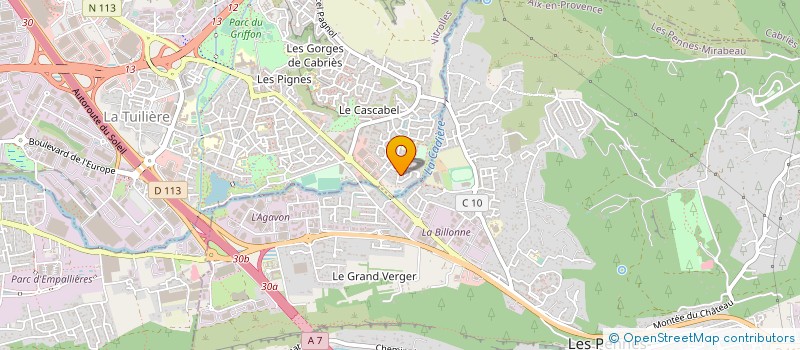 localisation de l'entreprise CONCEPTION SERVICES A LA CONSTRUCTION à VITROLLES