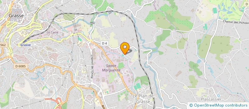 localisation de l'entreprise CONCEPTION TRAVAUX HANSEN à GRASSE