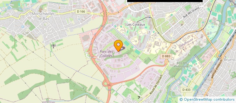 localisation de l'entreprise CONCEPTIONS ETUDES REALISATION BATIMENT à MULHOUSE