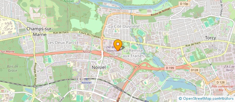 localisation de l'entreprise CONCEPTIONS PUBLICITAIRES INFO DRAGO  NOISIEL