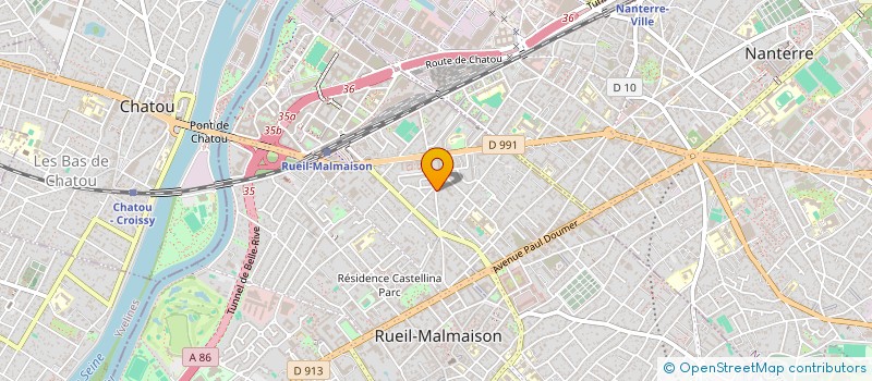 localisation de l'entreprise CONCEPTIONSNOUVELLES à RUEIL-MALMAISON