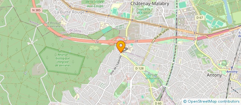 localisation de l'entreprise CONCEPTNIGHT à VERRIERES-LE-BUISSON