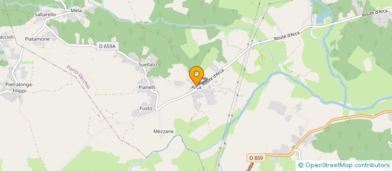 localisation de l'entreprise CONCEPTO à PORTO-VECCHIO