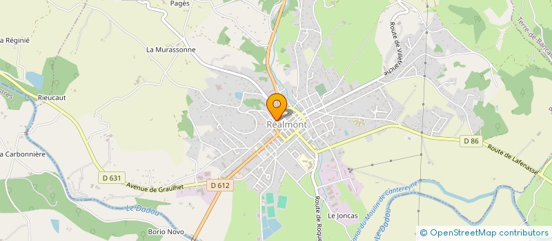 localisation de l'entreprise CONCEPTOUR  REALMONT