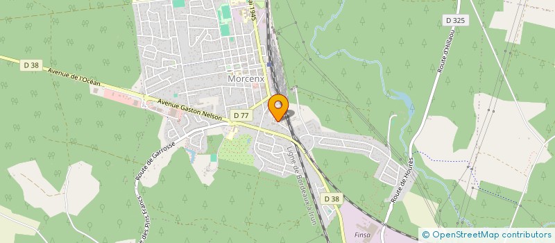 localisation de l'entreprise CONCEPTS BOIS PAYS MORCENAIS à MORCENX-LA-NOUVELLE