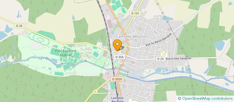 localisation de l'entreprise CONCEPTS ET CREATIONS M. BARBELLION  VOUZON