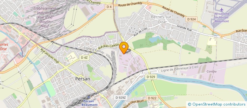 localisation de l'entreprise CONCEPTS ET DEVELOPPEMENTS EN PROTECTION INCENDIE à PERSAN