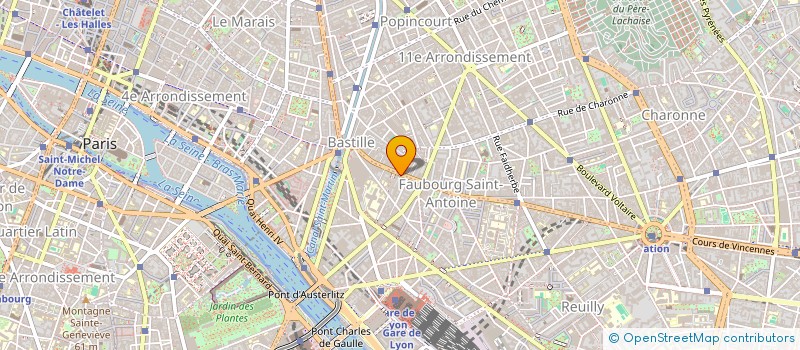 localisation de l'entreprise CONCEPTS K  PARIS 12